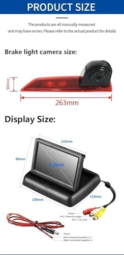 Reversing Camera For Transit Custom - Night Vision Wire