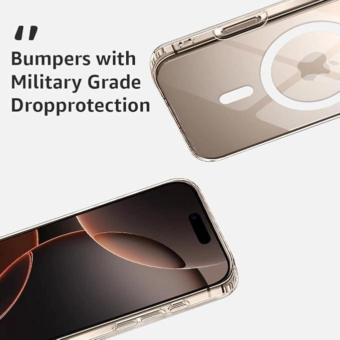 Mag Safe Transparent Case for iPhone 16