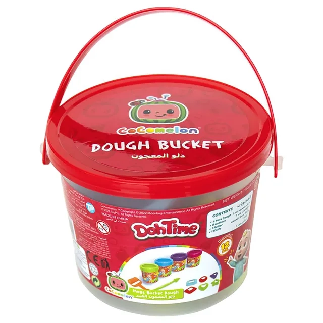 Cocomelon Mega Dough Bucket - 3 +