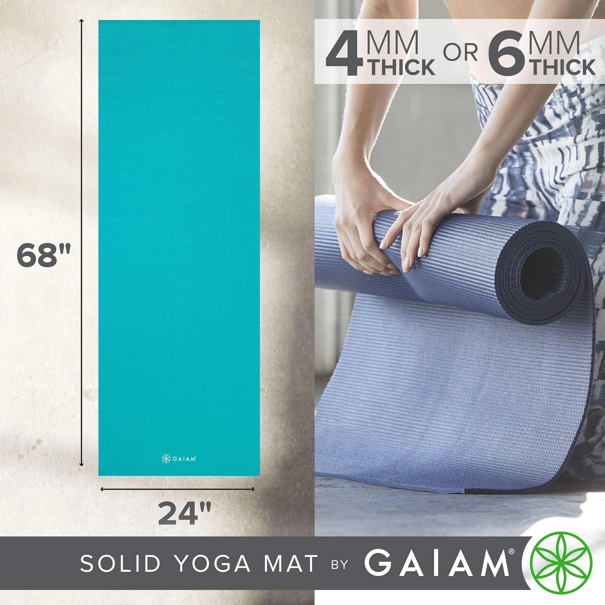 Yoga Mat - Polyvinyl Chloride 5mm