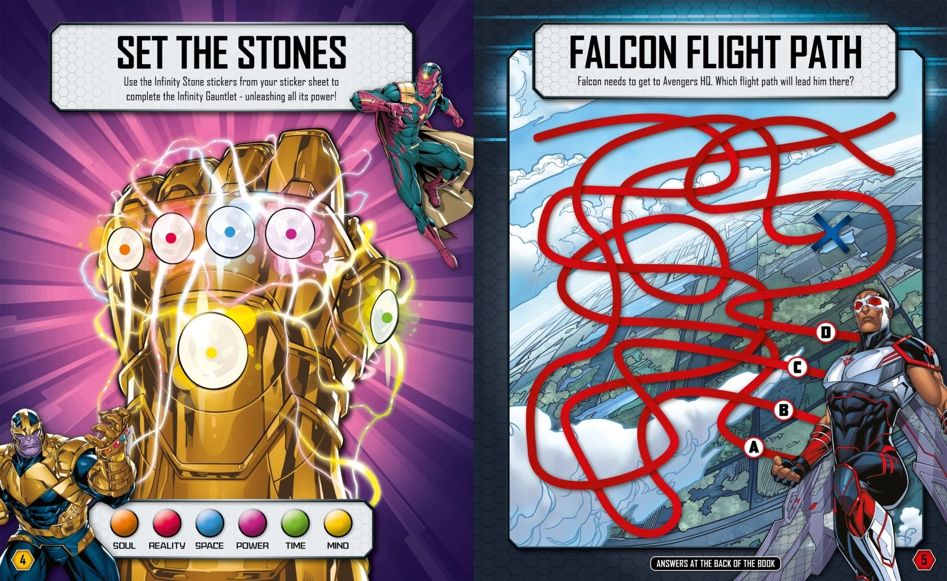 Marvel Avengers Sticker Book 1001 pcs