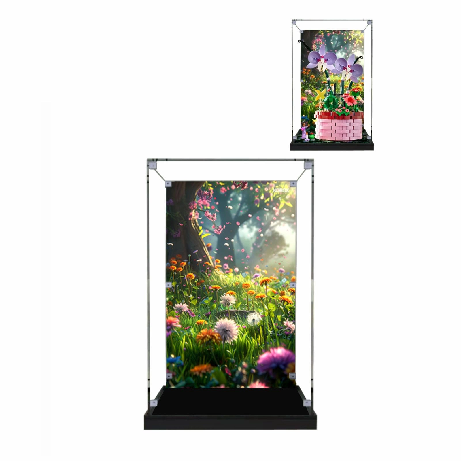 Figures Display Box - 20x20x30cm Acrylic