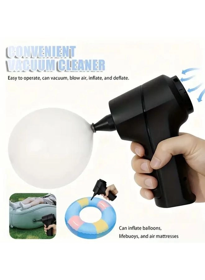 4-in-1 Wireless Handheld Vacuum Cleaner - 2000mAh