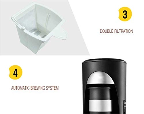 Espresso Coffee Machine - 150 Milliliters Removable Tank