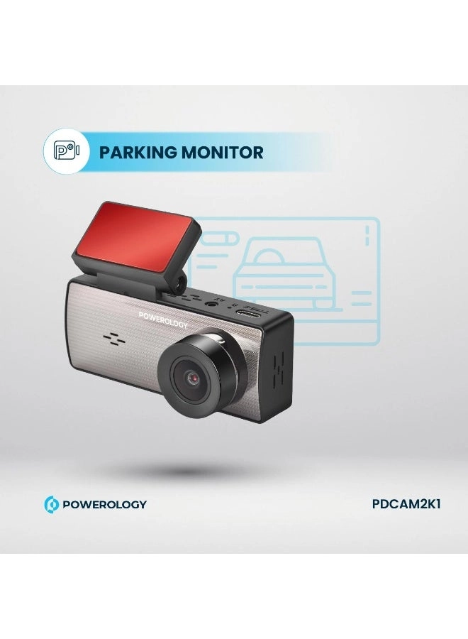 Dual Recording Dash Camera - 2560x1440