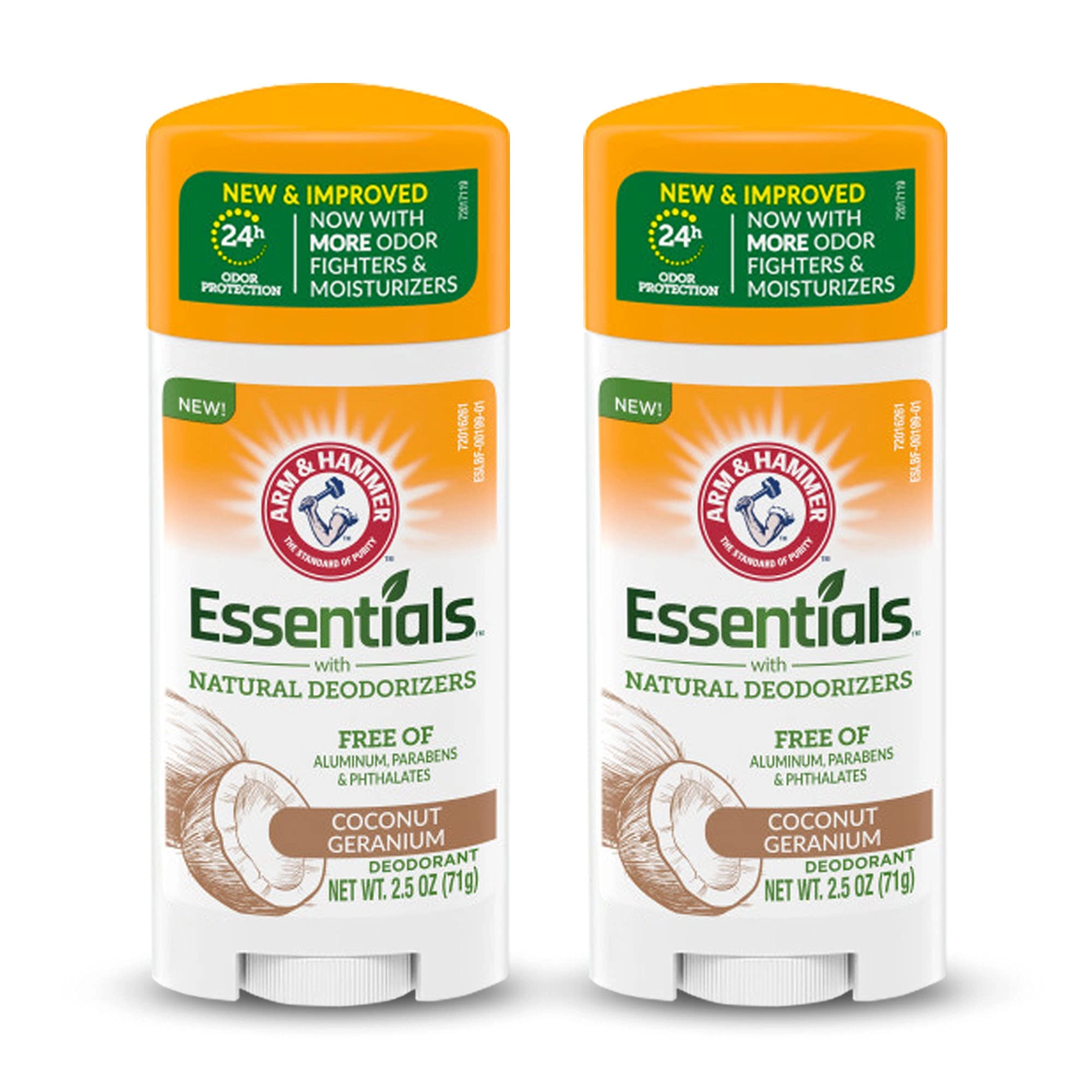 Arm & Hammer Essentials Deodorant - Coconut Geranium 2.5 ounce