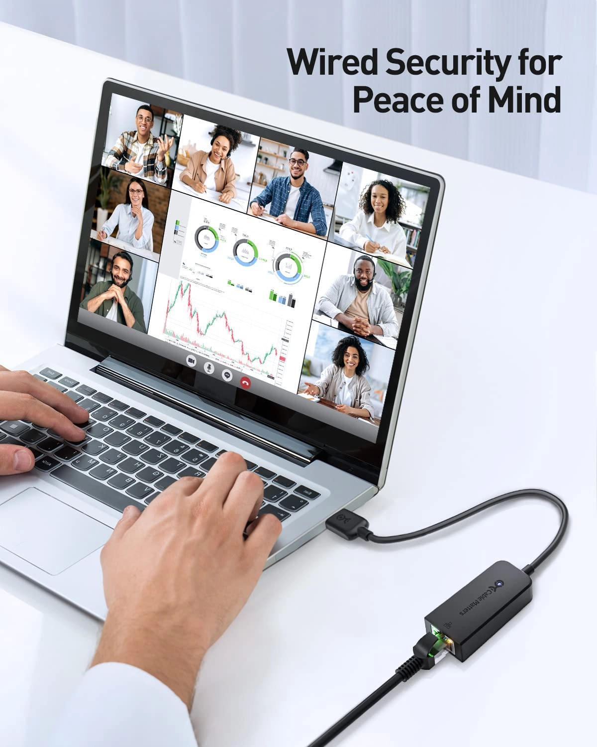 USB to Ethernet Adapter - 10/100 Mbps Plug & Play Pack