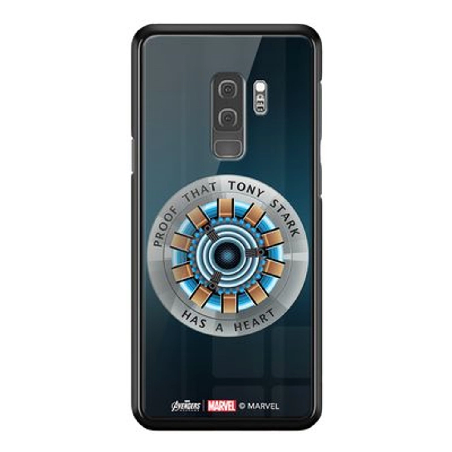 Wackylicious Iron Man Arc Reactor Cover Back Case for Galaxy S9 Plus