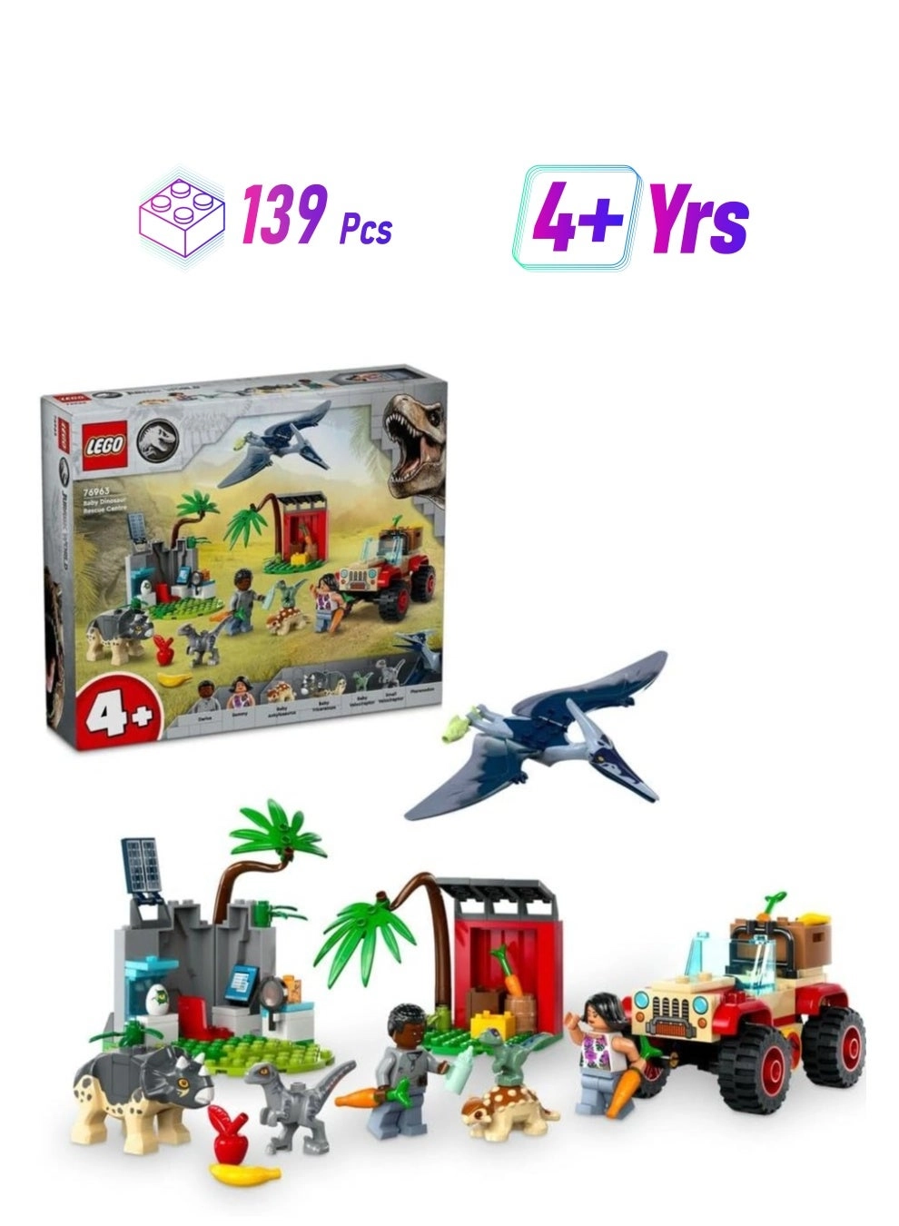 LEGO Jurassic World Baby Dinosaur Rescue Centre (76963)