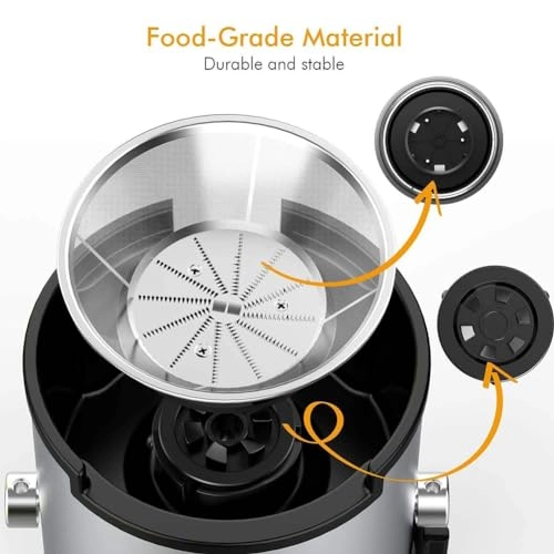 Masticating Juicer - 200 watts 0.5 Liters