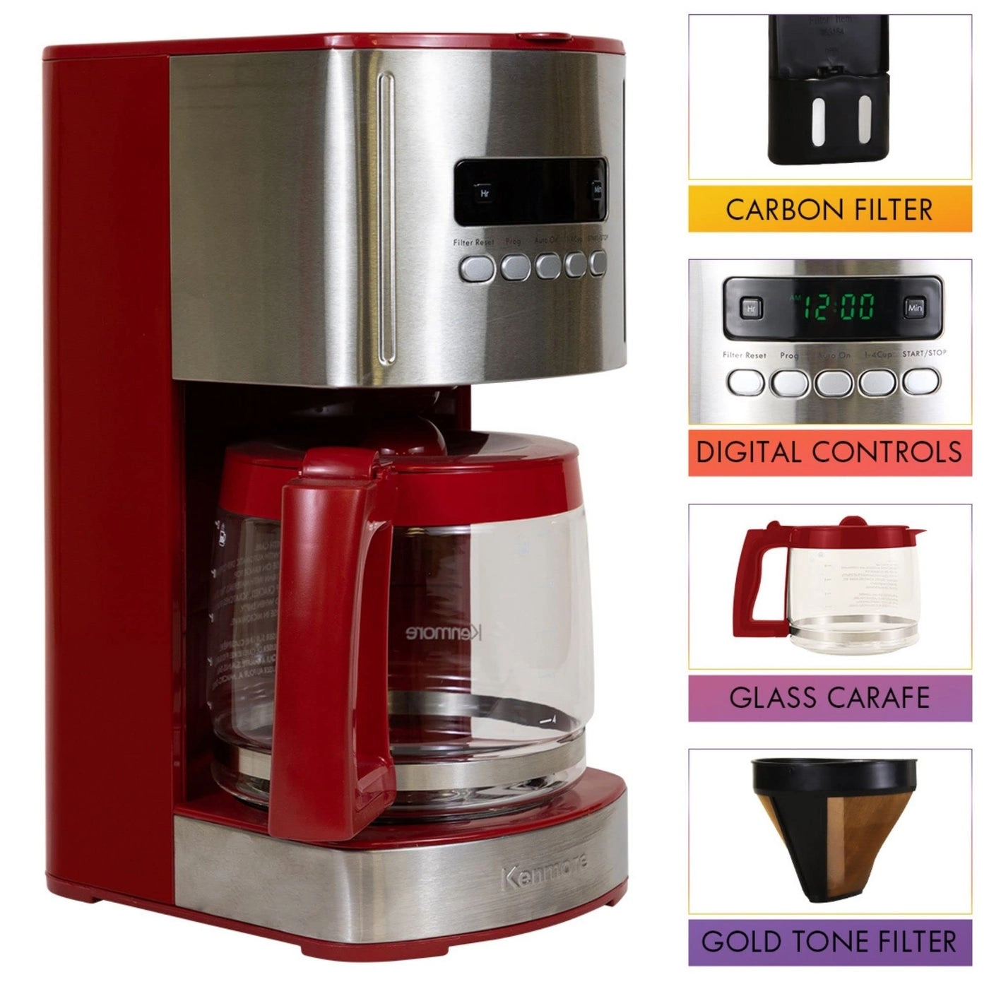 00840706 - 12Cup Programmable Aroma Control