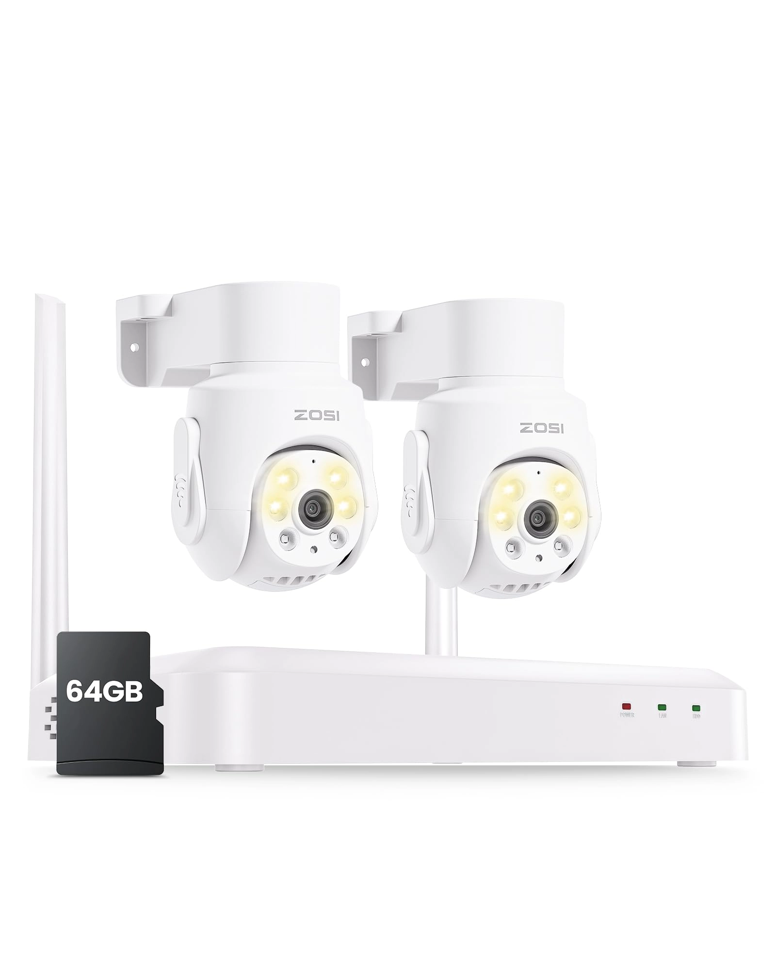 Ansjer Electronics Co., Ltd. 8 Channel 3K Wi-Fi 6 Security Camera System + C280