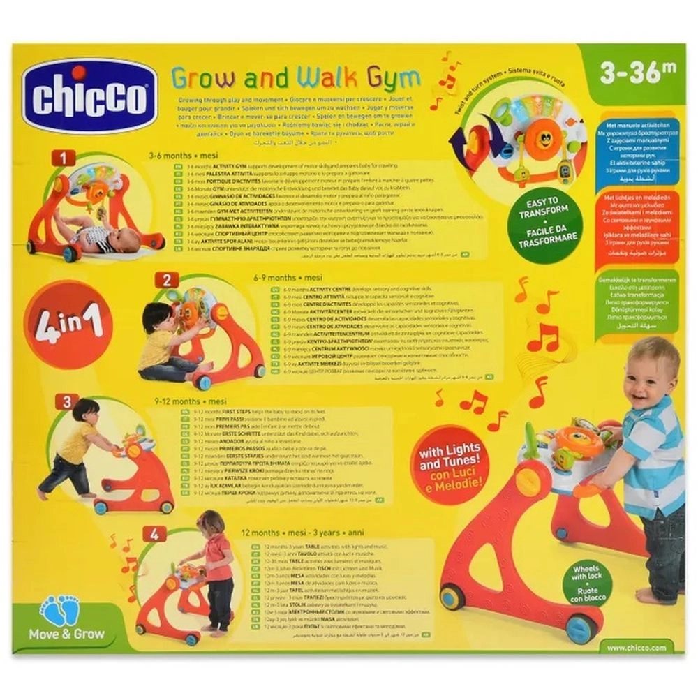 Grow & Walk Gym - 3 months