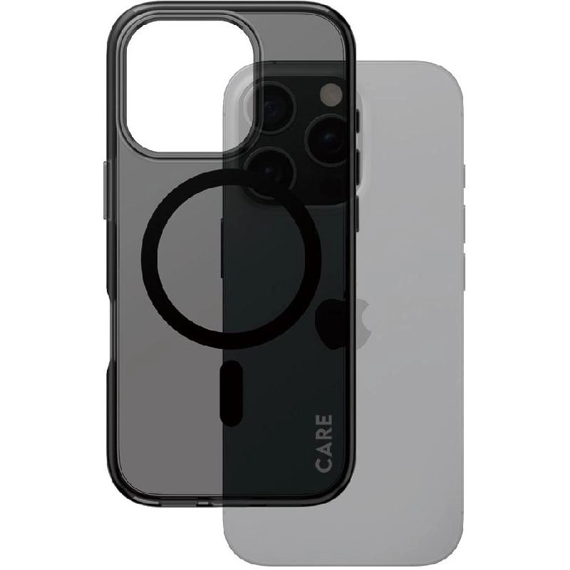 PanzerGlass Flagship Smokey Back Cover Mobile Case with MagSafe for iPhone 16 Pro