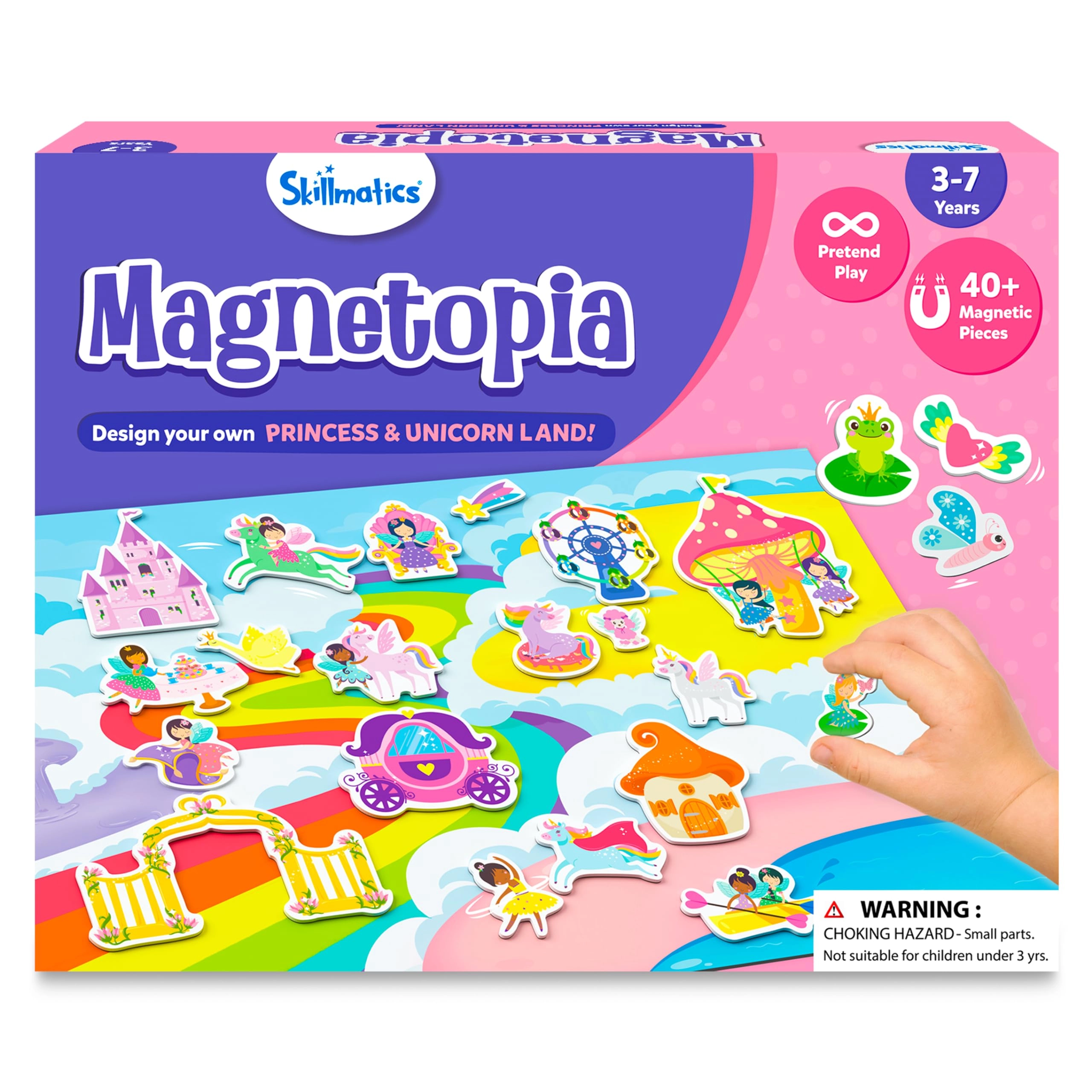 Skillmatics Magnetopia Princess & Unicorn Land - 3 to 7 40+ pieces