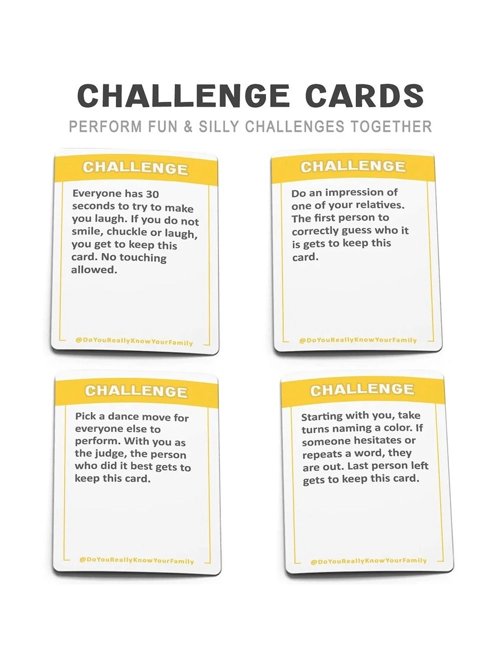 Do You Really Know Your Family? - Card Game