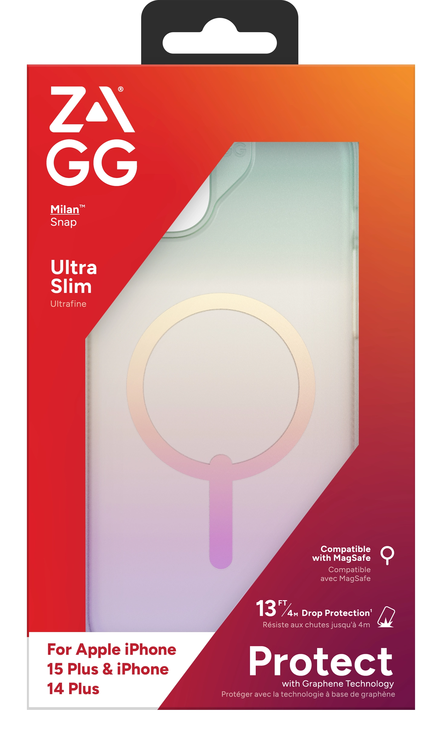 Milan Snap Case with MagSafe for iPhone Air Iridescent