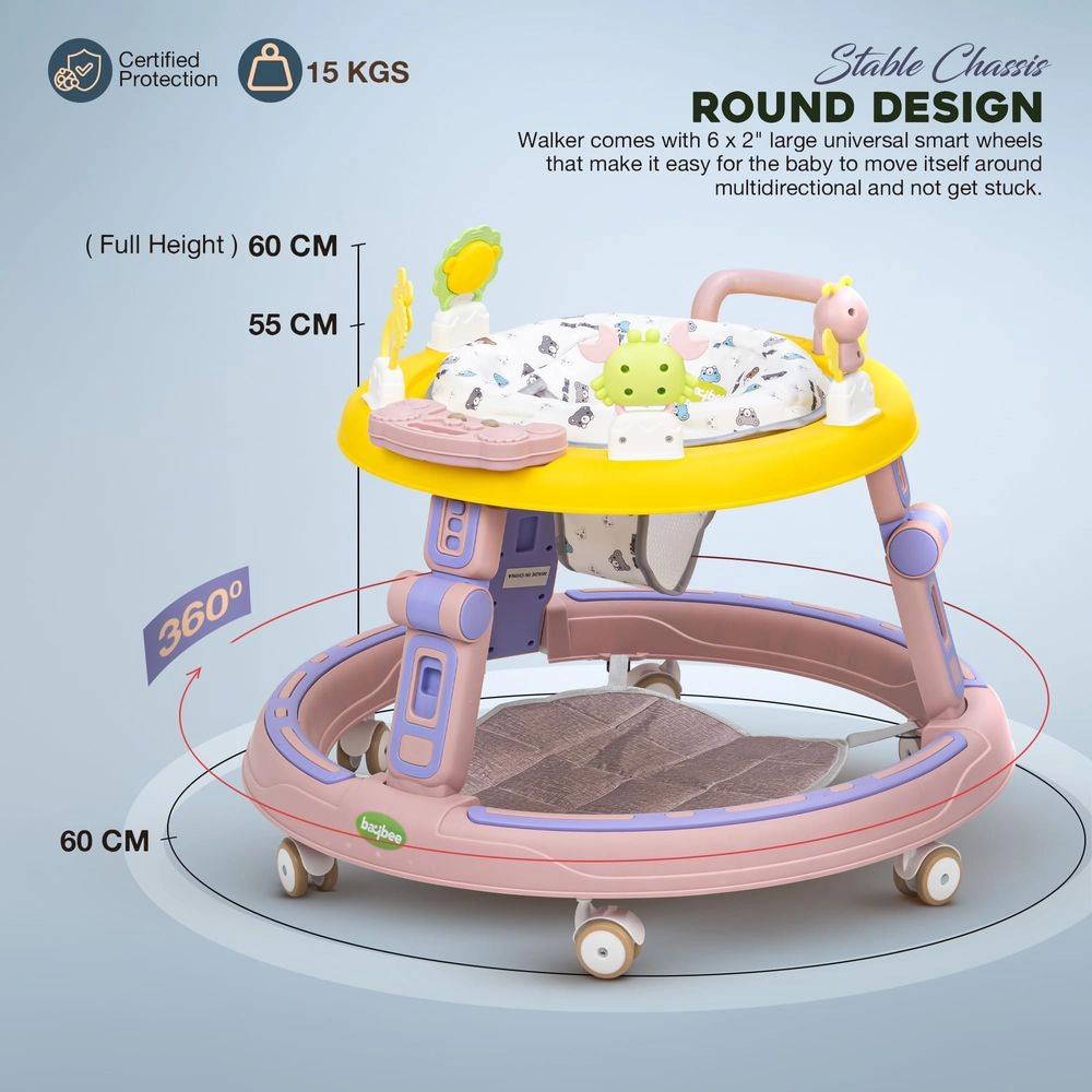 Zeni - 3-in-1 Baby Walker