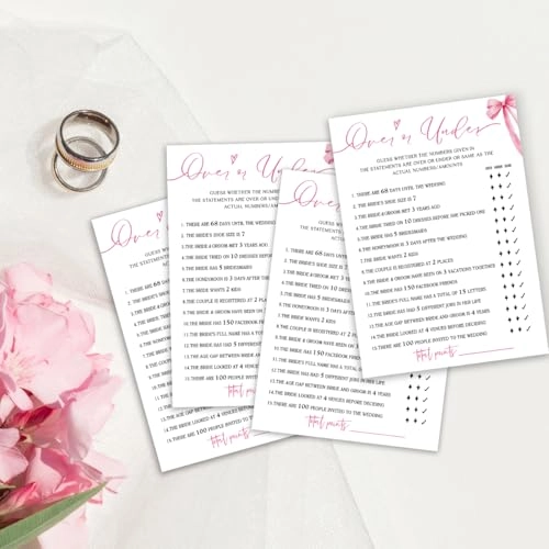 Bridal Shower Games Cards - 18 years and up 26 piece(s)