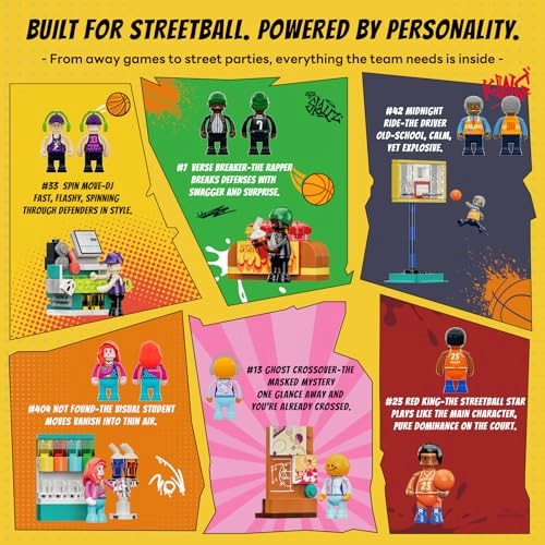 Street Fusion Streetball Tour Bus - 1170 pcs