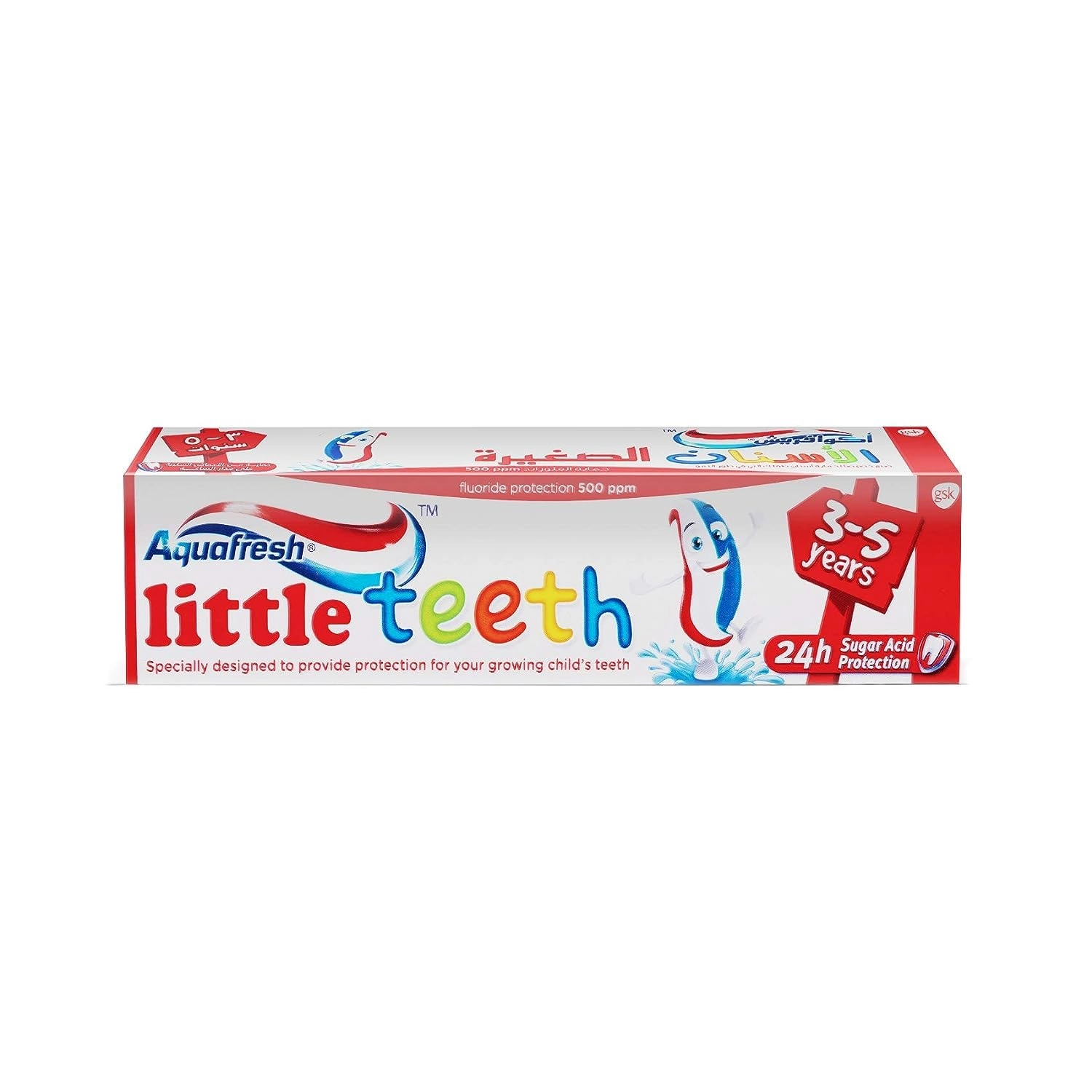 Aquafresh Little Teeth Strawberry Toothpaste 3 - 5 Years 50ml