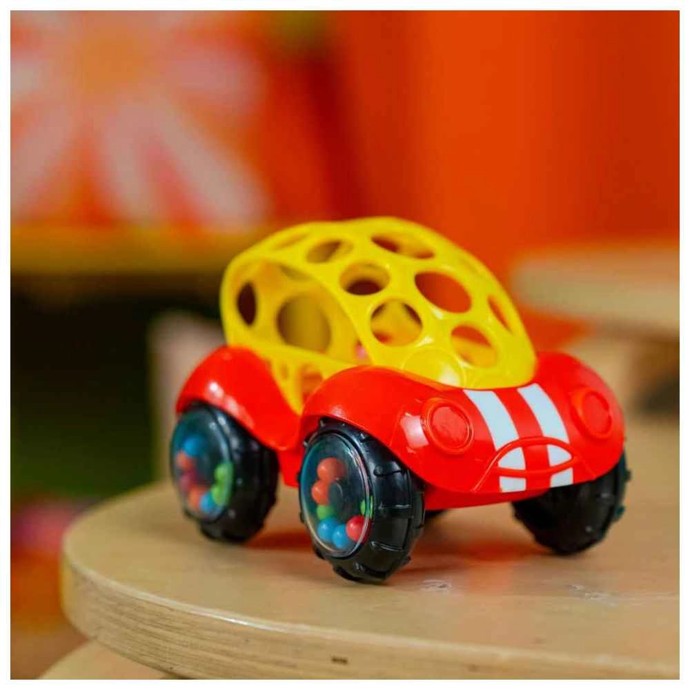 Rattle & Roll Toy - Suitable for 3 months & above Oball 1pc