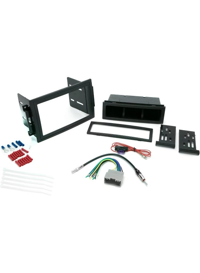 Scosche ICCR5BN - Complete Basic Installation Solution for 2004-2009 Chrysler, Dodge & Jeep