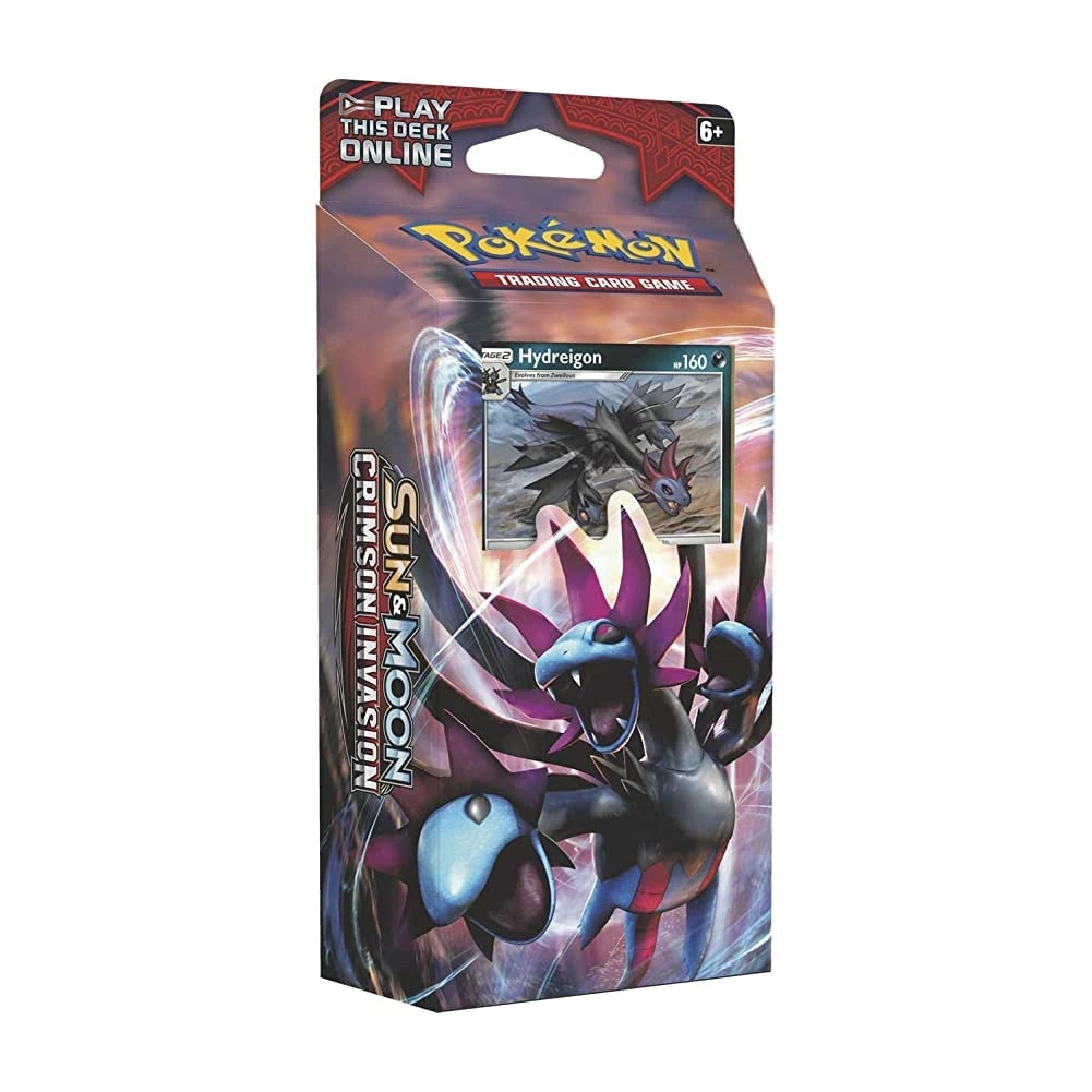 Pokmon Sun & Moon Crimson Invasion Destruction Fang Hydreigon Theme Deck - 60 pcs