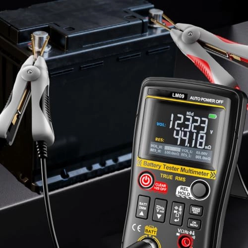 Digital Multimeter - Auto Sensing Battery Internal Resistance Check