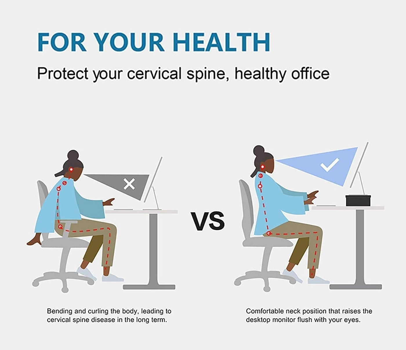 wooden monitor stand