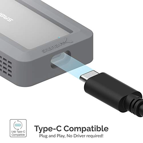 Rugged Waterproof Enclosure - USB 3.2 M.2 NVMe 2242/2260/2280