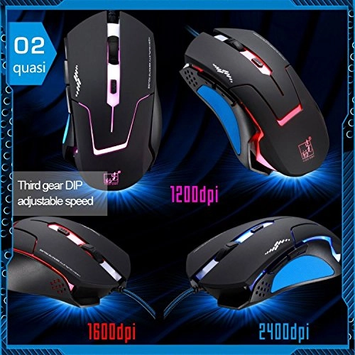 V6 Optical Gaming Mouse - USB
