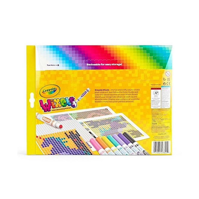 Wixels Unicorn Activity Kit - 2 Wixel Panels 2 Color Maps 8 Washable Markers