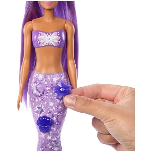 Barbie Colour Reveal Mermaid - 3 Surprise Bags 4 Accessories Ages 3+