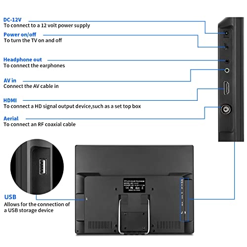 LED HD TV - 768p 14 inch
