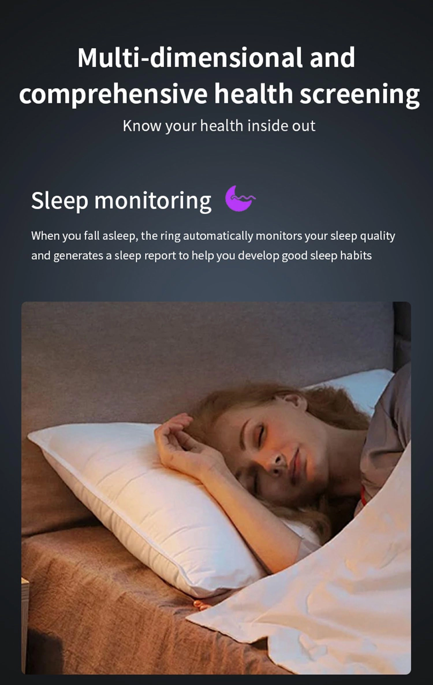 Smart Ring - Bluetooth Health Tracker