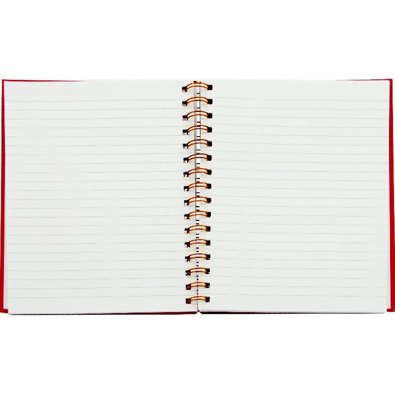 Notebook 19 X 26 cm Spiral - Grid 100 Sheets
