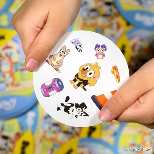 Spot It! Bluey - Card Game Tin Box Edition