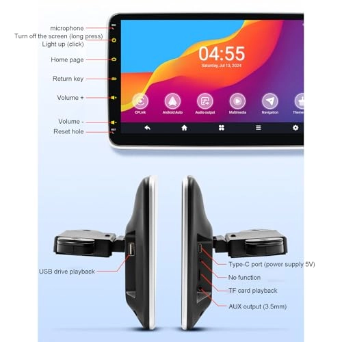 Car Headrest Monitor - 10.1-inch