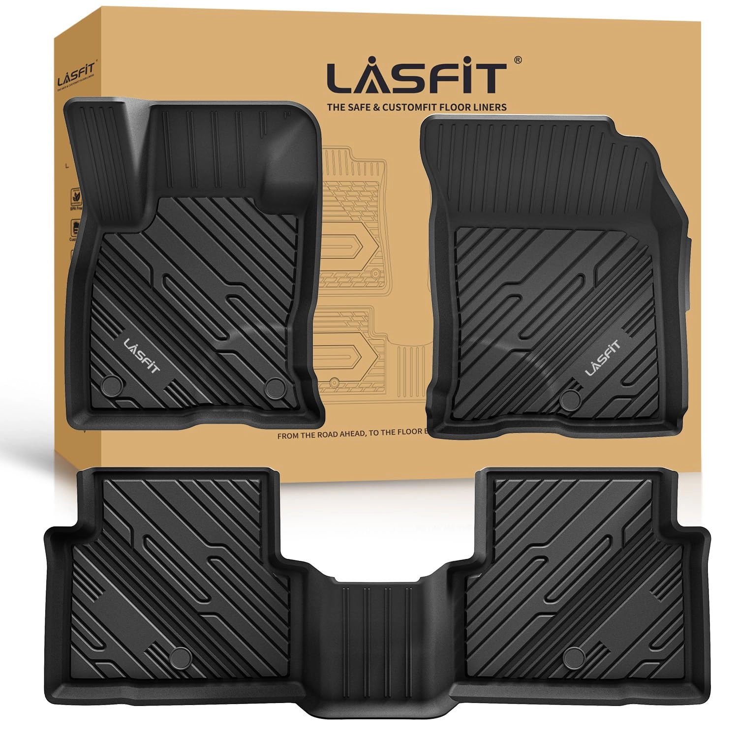 Floor Mats and Cargo Mat - Ford Bronco Sport 2021-2026 Cargo Area