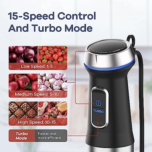Immersion Blender - 1000W