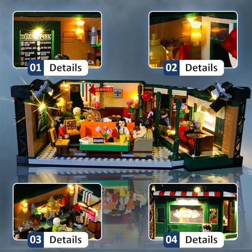 LED Light Kit for Lego Central Perk 21319