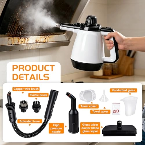 Handheld Steam Cleaner - 400 ml