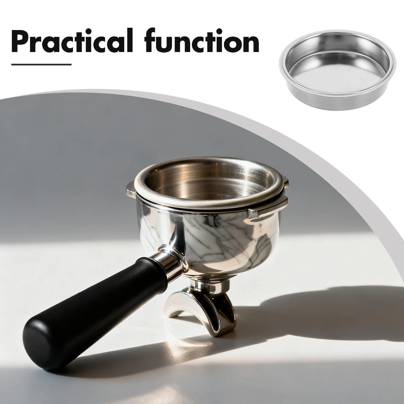 Coffee Filter Basket - 51mm 4Pcs Stainless Steel