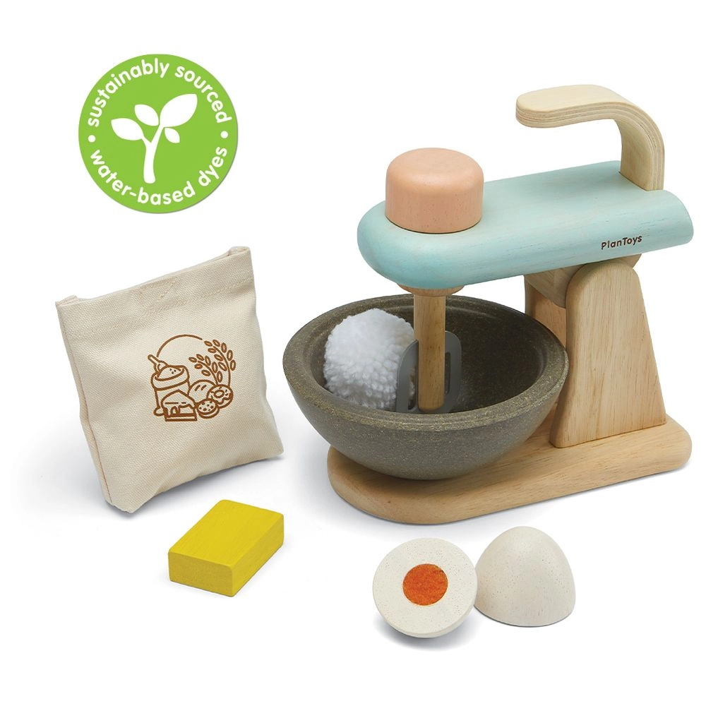 Stand Mixer Set - Wood (3624)