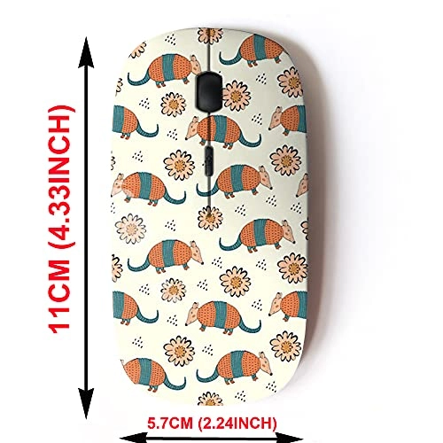 2.4G Cute Pattern Mouse - USB