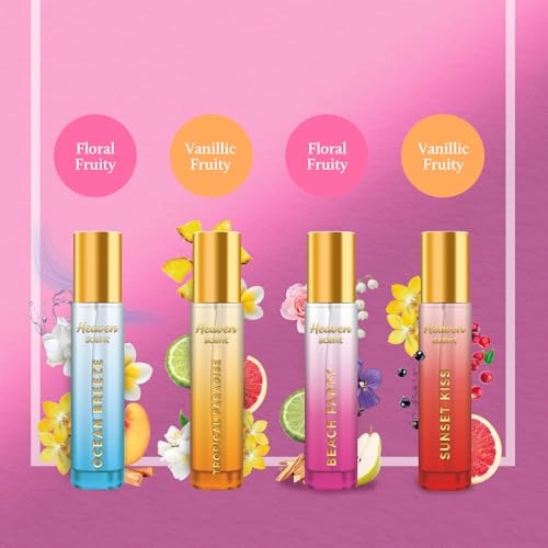 Perfume for Women Gift Set - Eau de Toilette 4 x 15ml