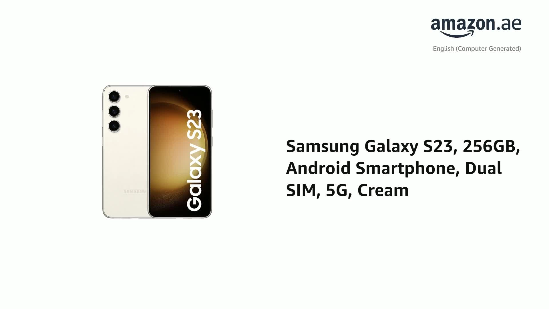 Galaxy S23 - 8GB 256GB