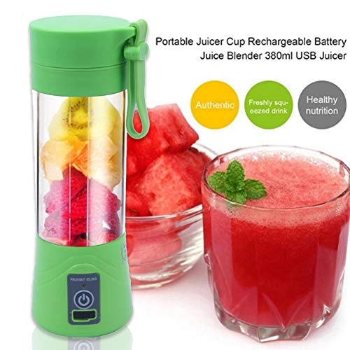 Portable Blender Squeezer - USB Rechargeable 6 Blades