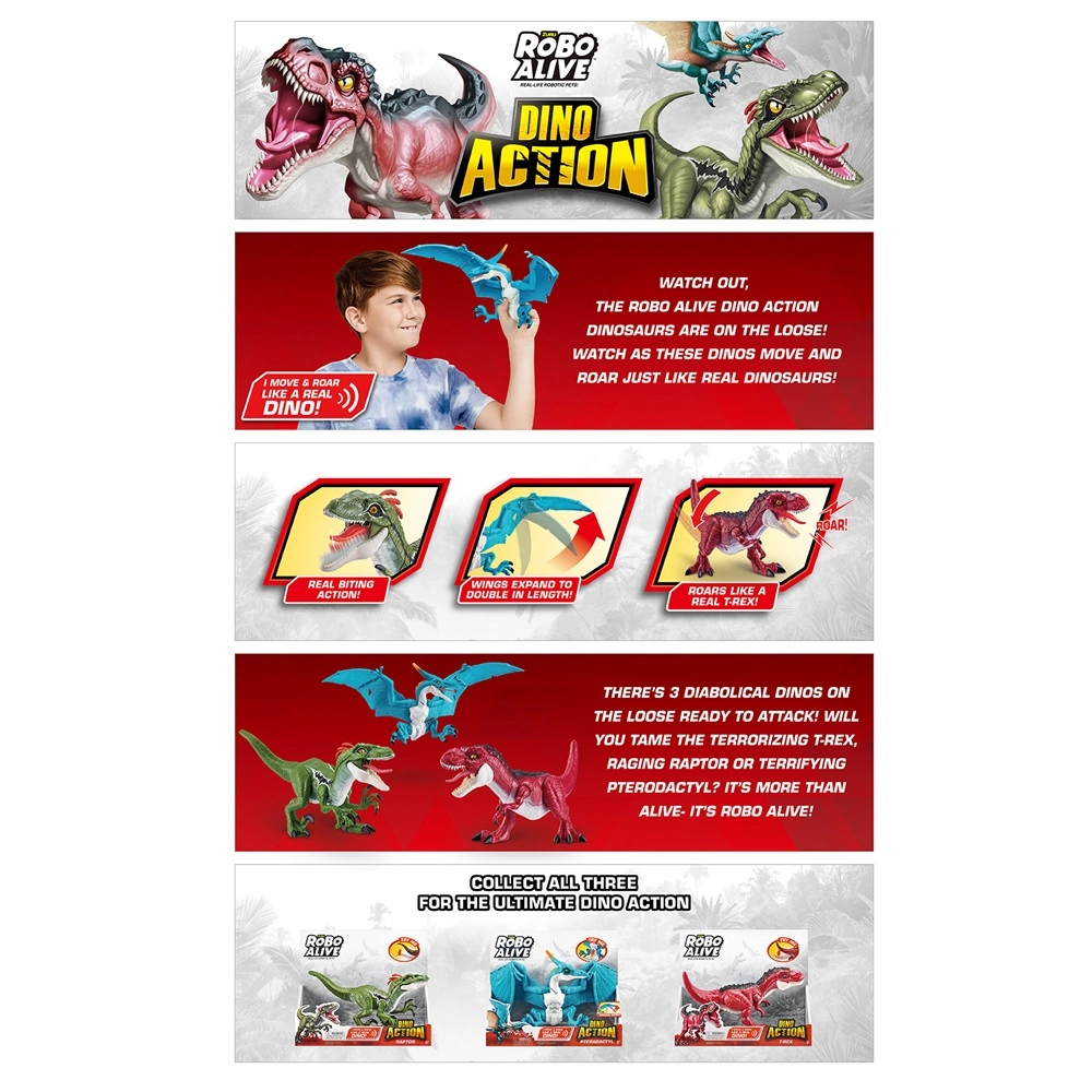 Robo Alive Dino Action S1